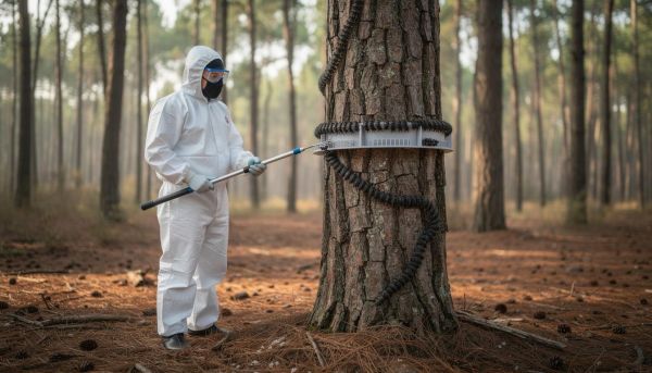 Tout savoir sur le traitement chenille processionnaire : les méthodes efficaces en 2026